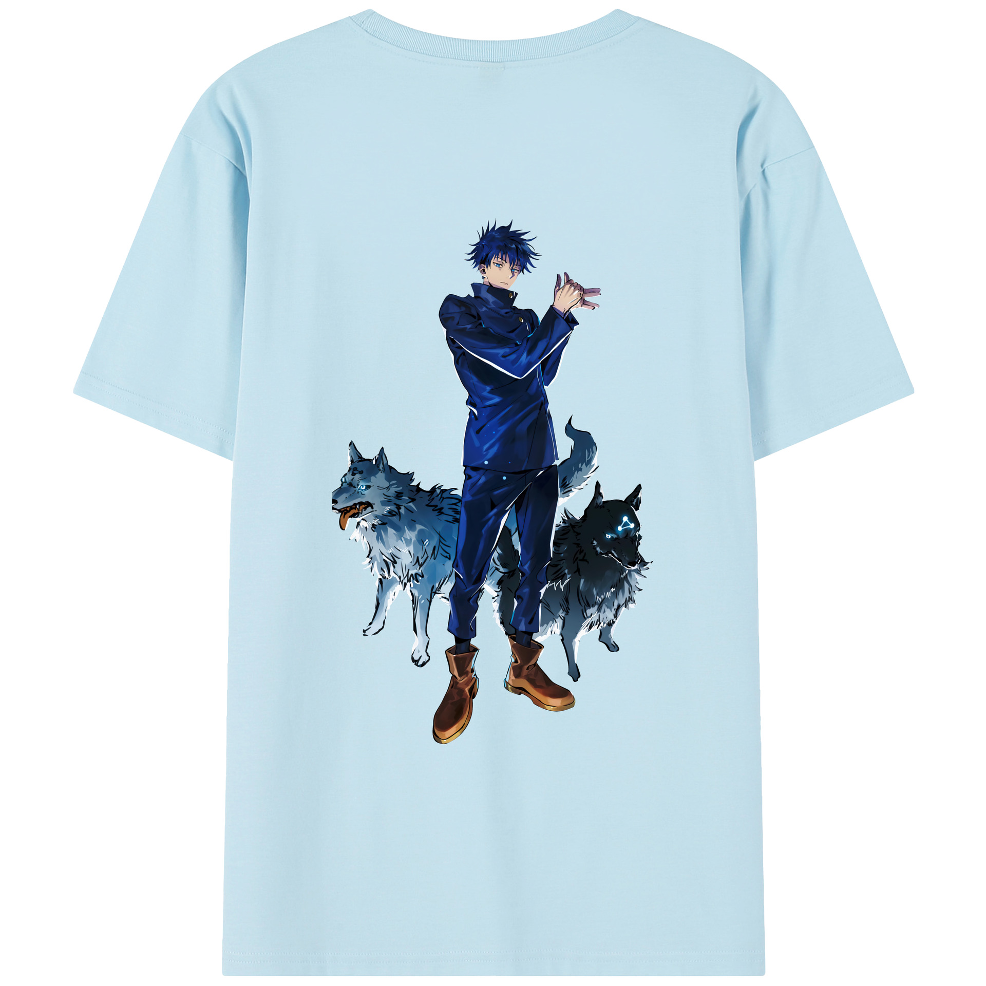 （画像用） 呪術廻戦 Jujutsu Kaisen 綿100％半袖Tシャツ（背面プリント）
